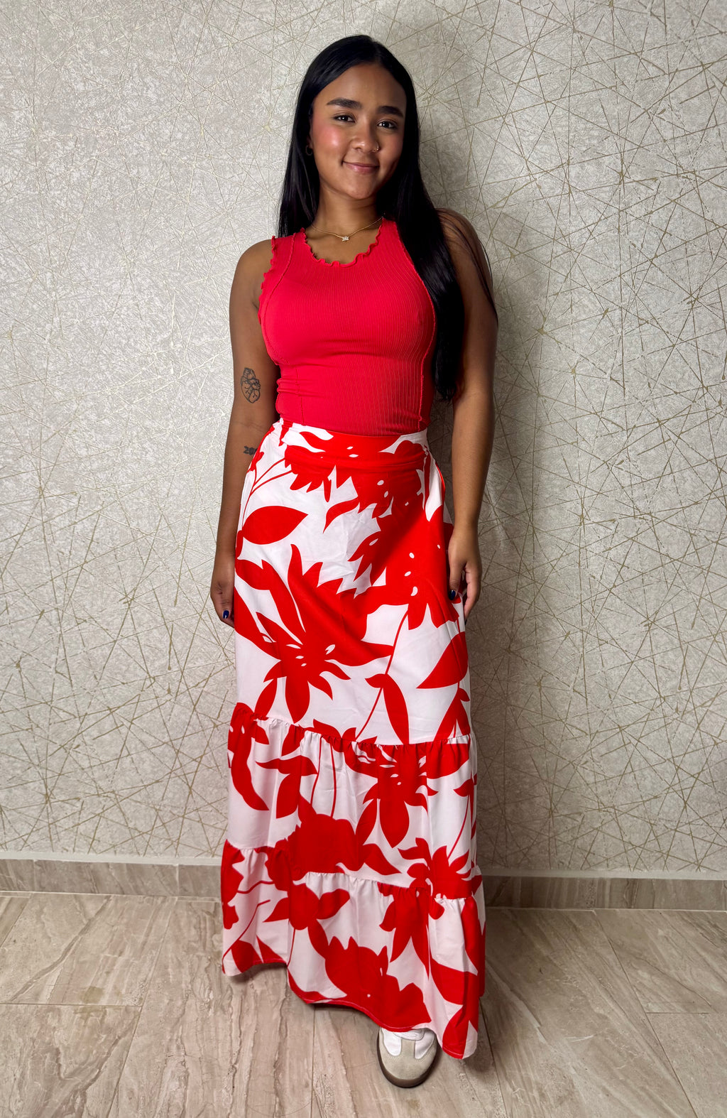 Sunset Bloom Skirt