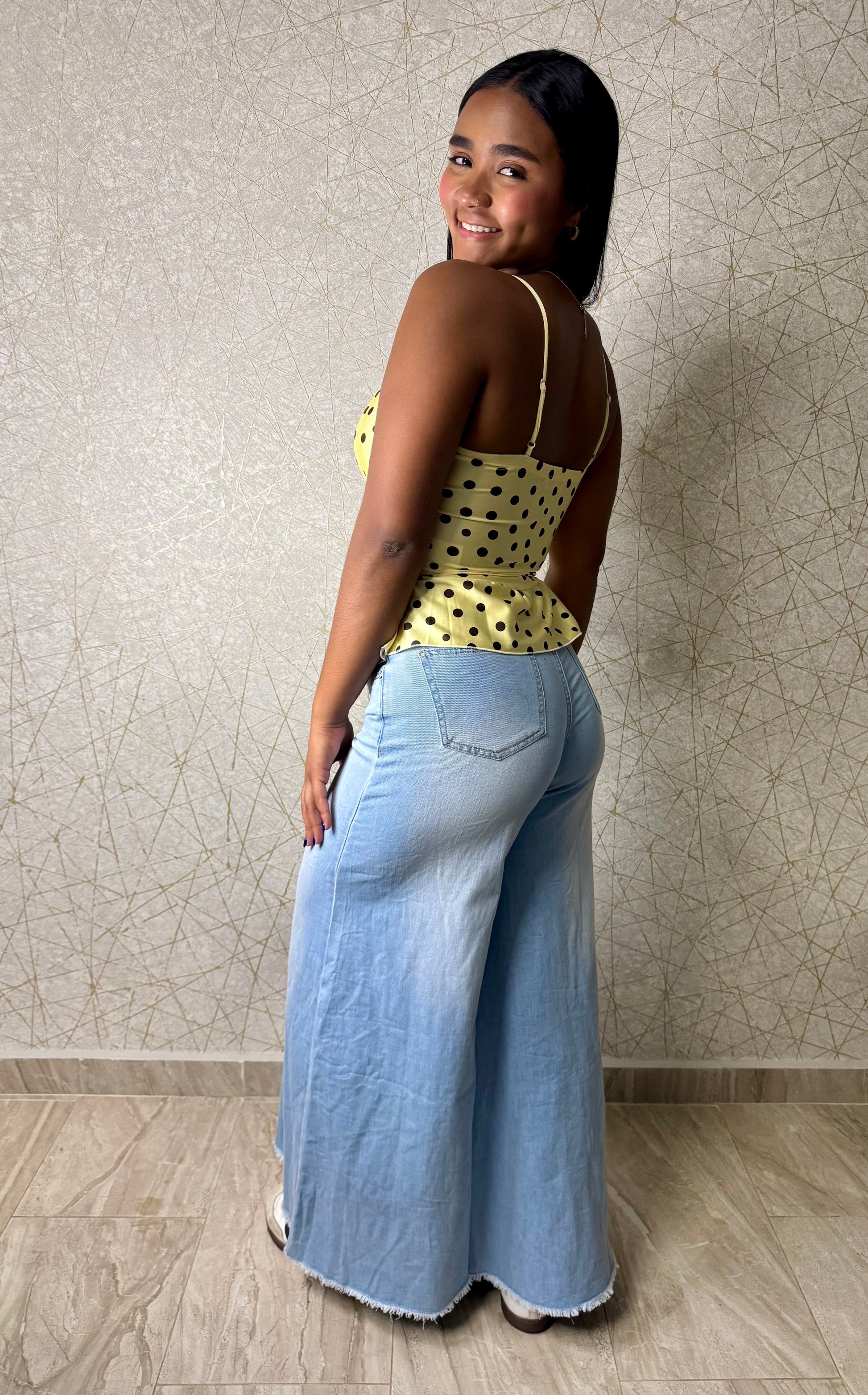 Polka Dots Peplum