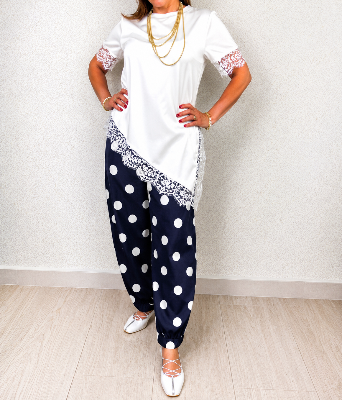 Bellagio Dot Pant - Marca Italiana 🇮🇹