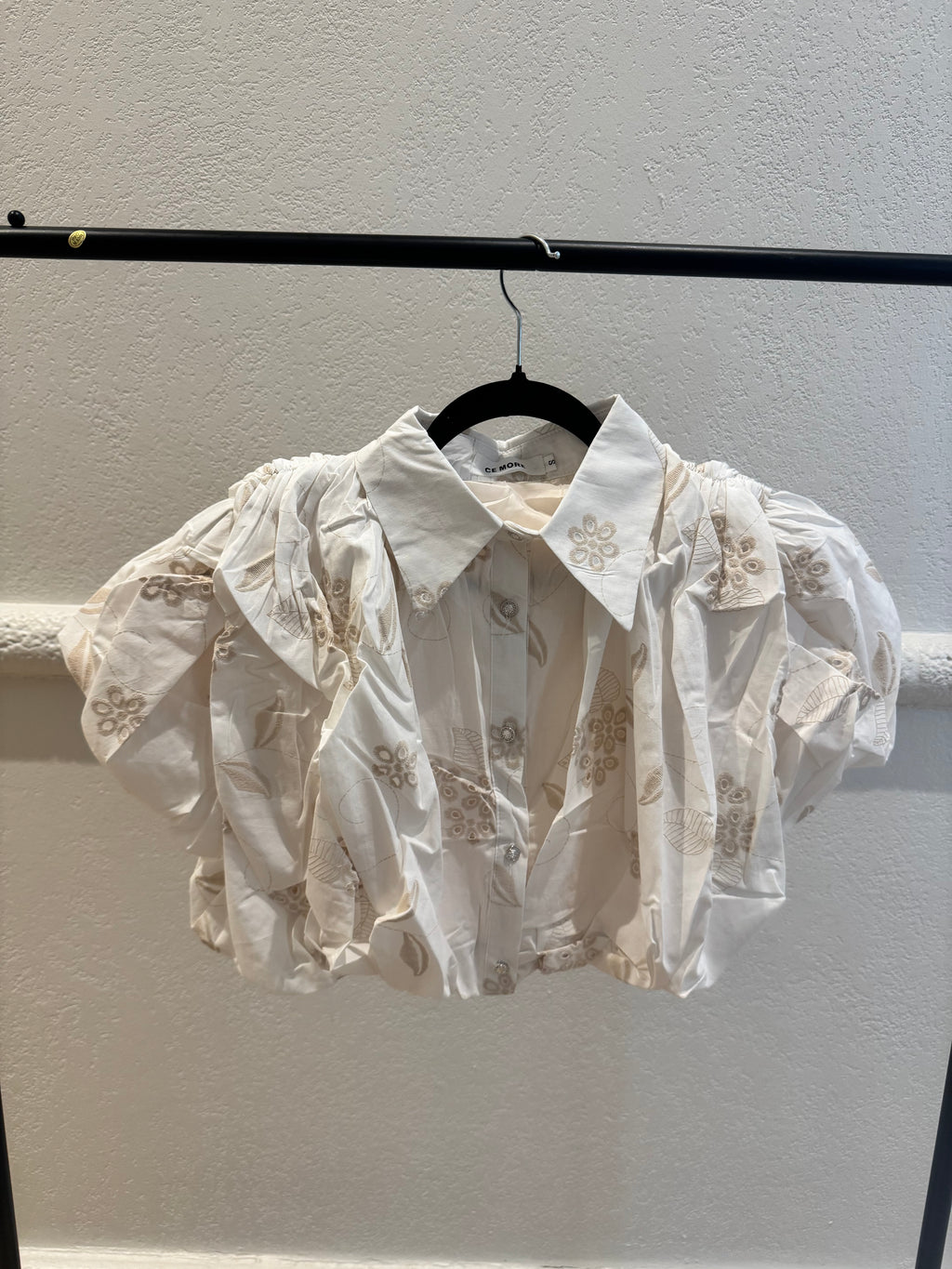 The Puff Crop Blouse