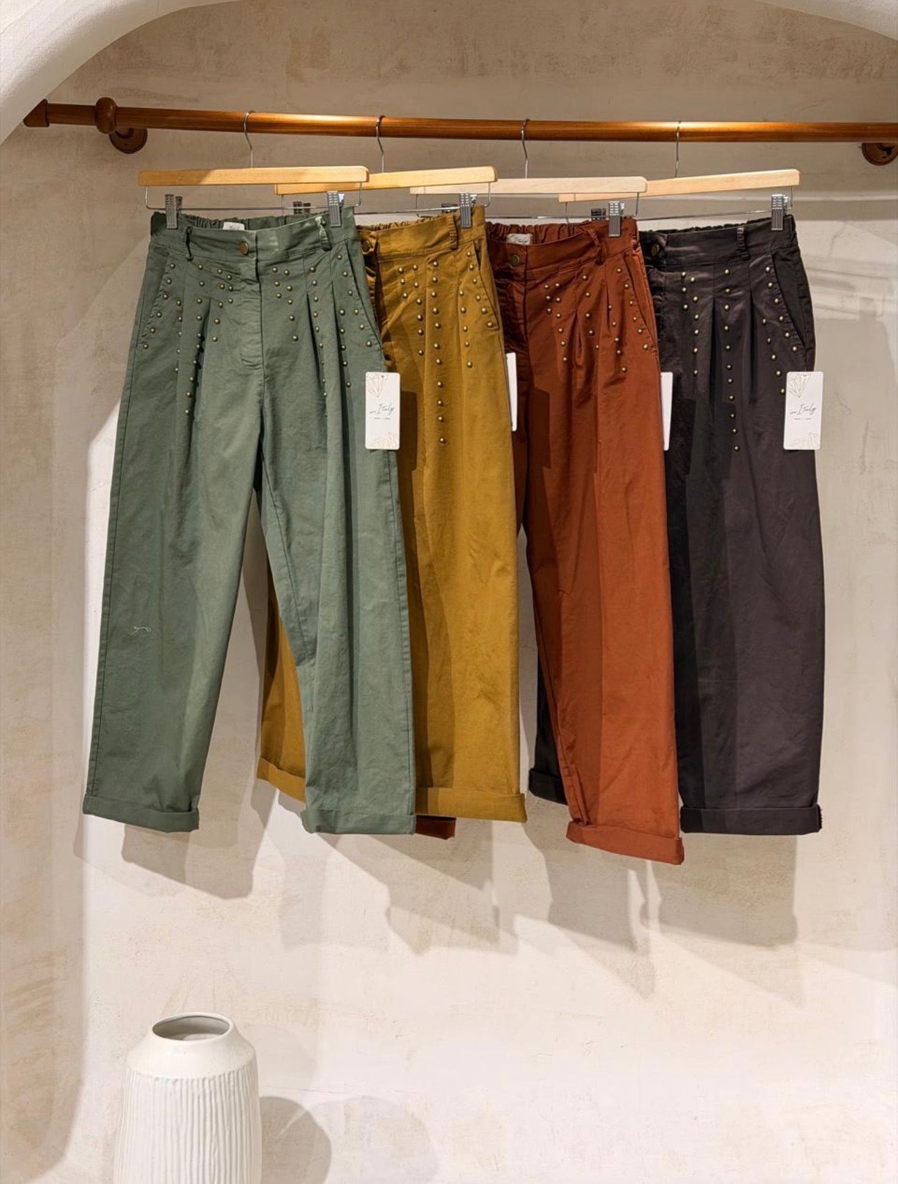 Studded Pants 🇮🇹