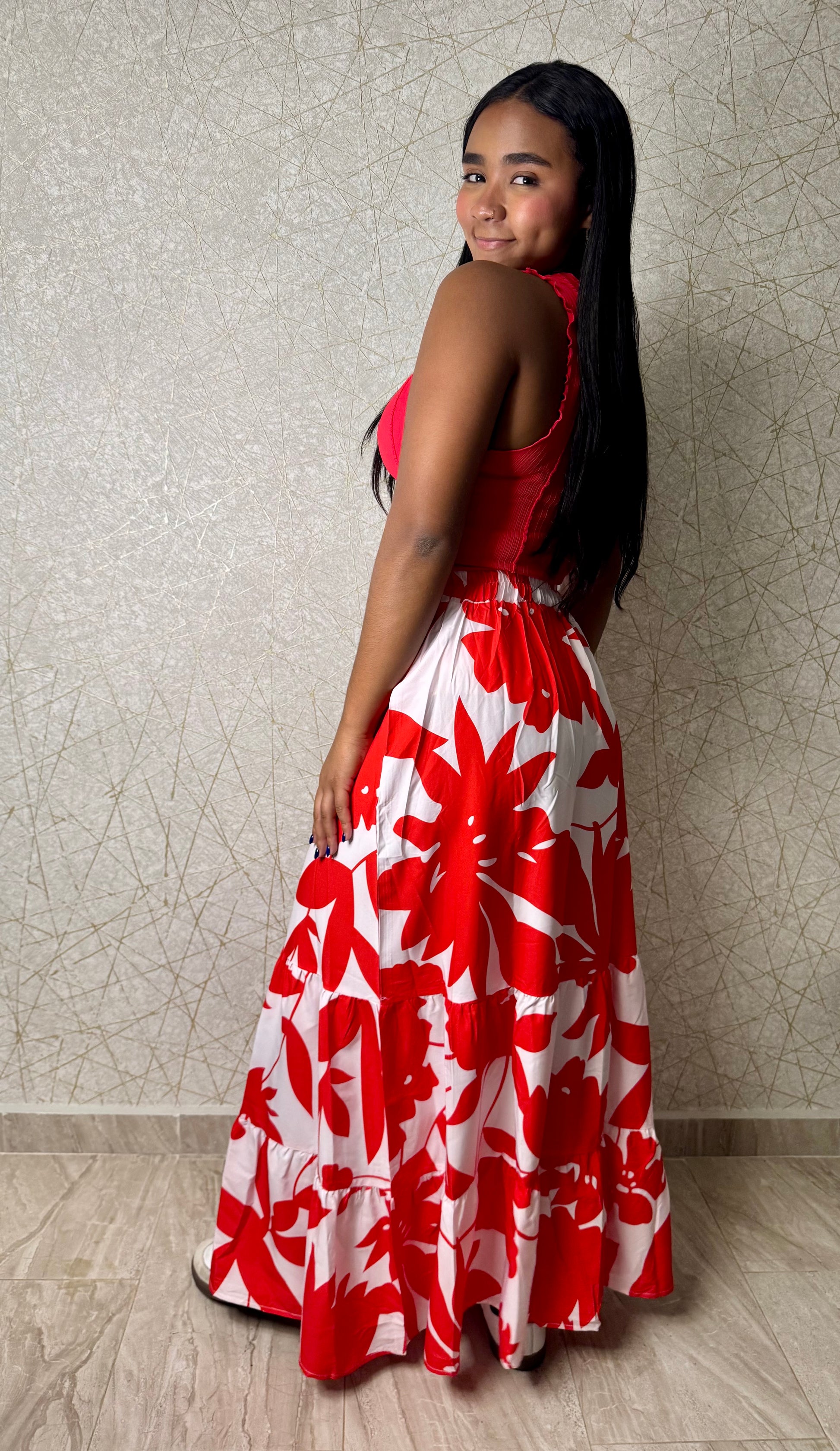 Sunset Bloom Skirt
