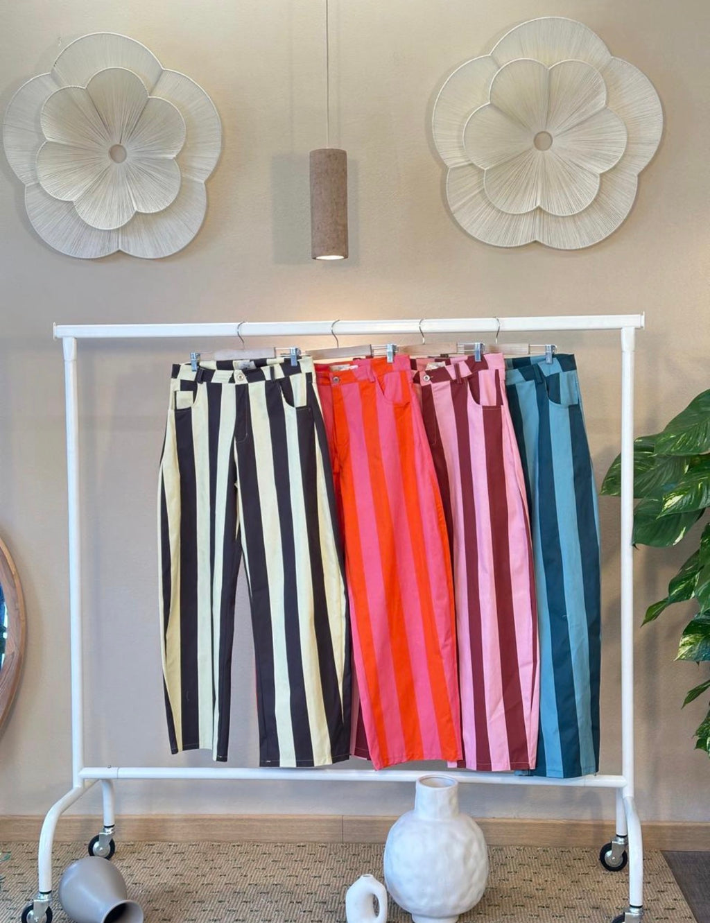 Milano Striped Pants – Made in Italy 🇮🇹 One size