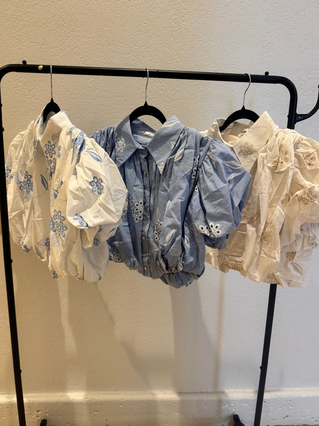 The Puff Crop Blouse