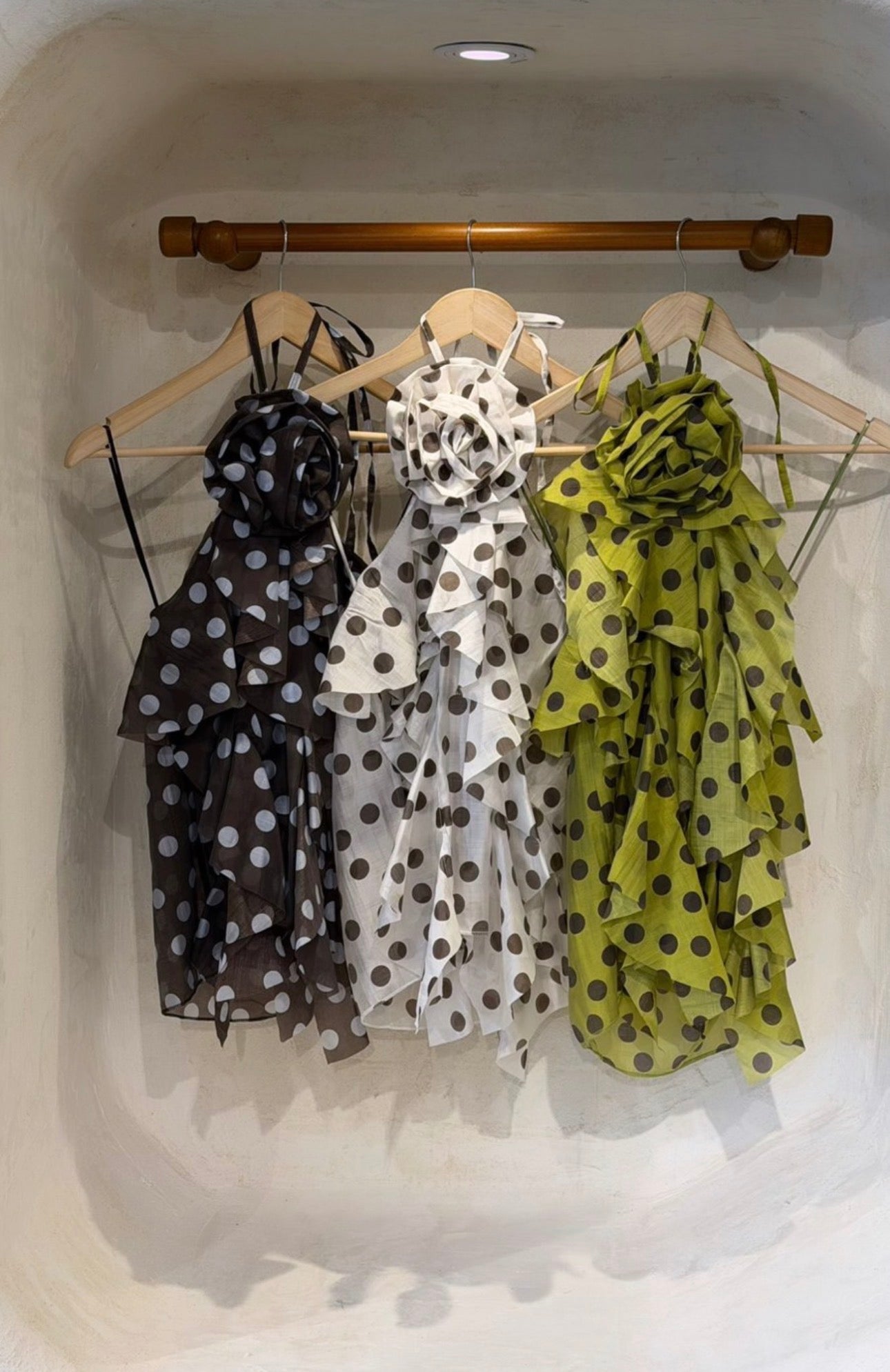 Polka Bloom Top ✨ Marca Italiana 🇮🇹