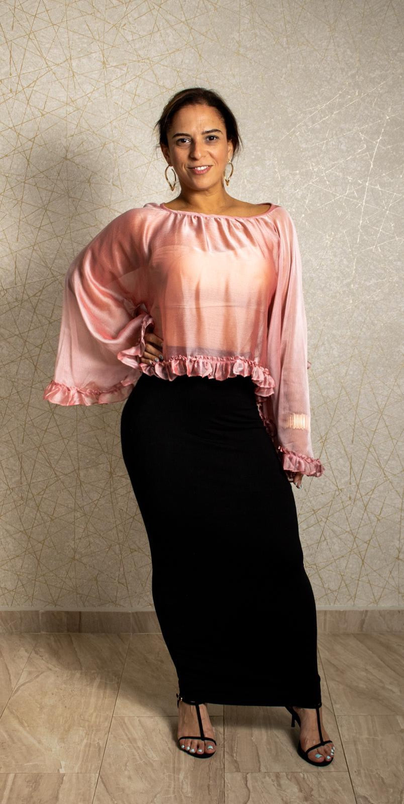 Blusa Noche — Colección Liliana Esquivia✨