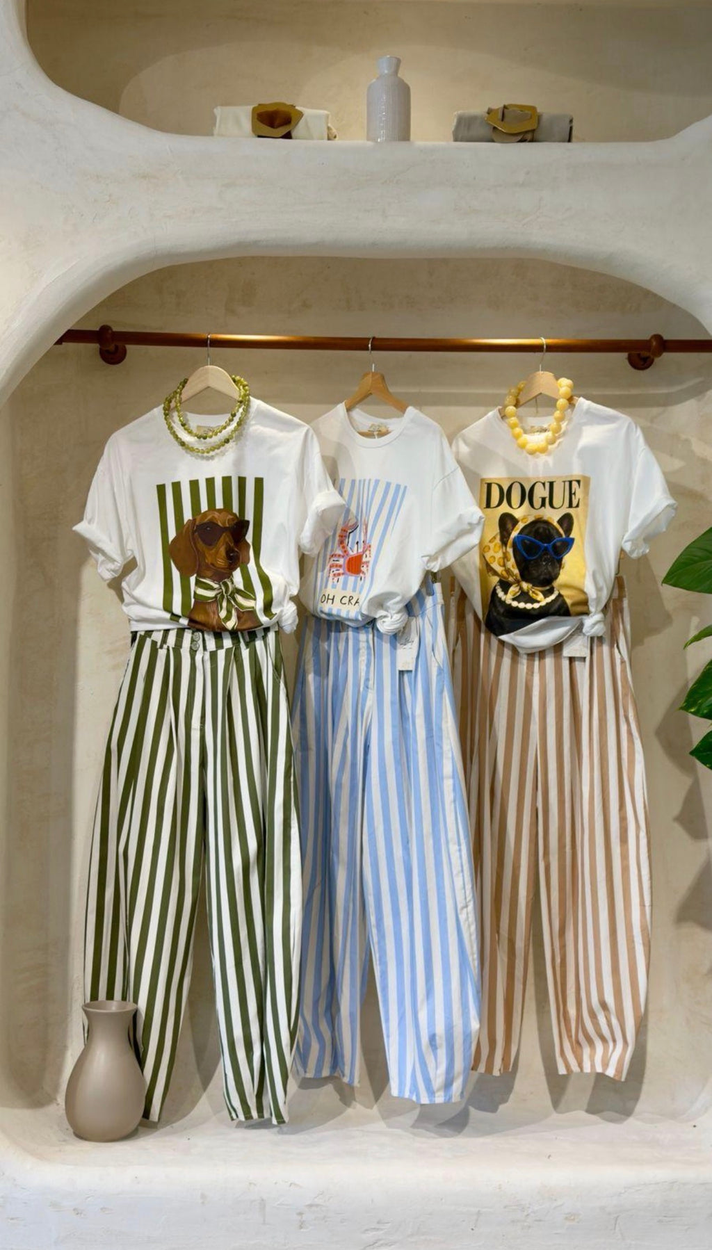 Tuscany Stripes Pants - Marca Italiana 🇮🇹