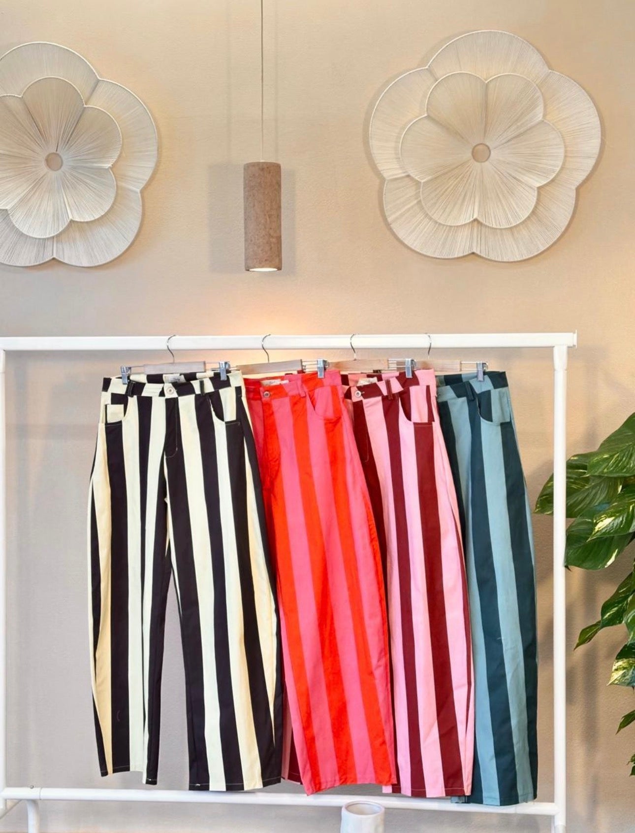 Milano Striped Pants – Made in Italy 🇮🇹 One size