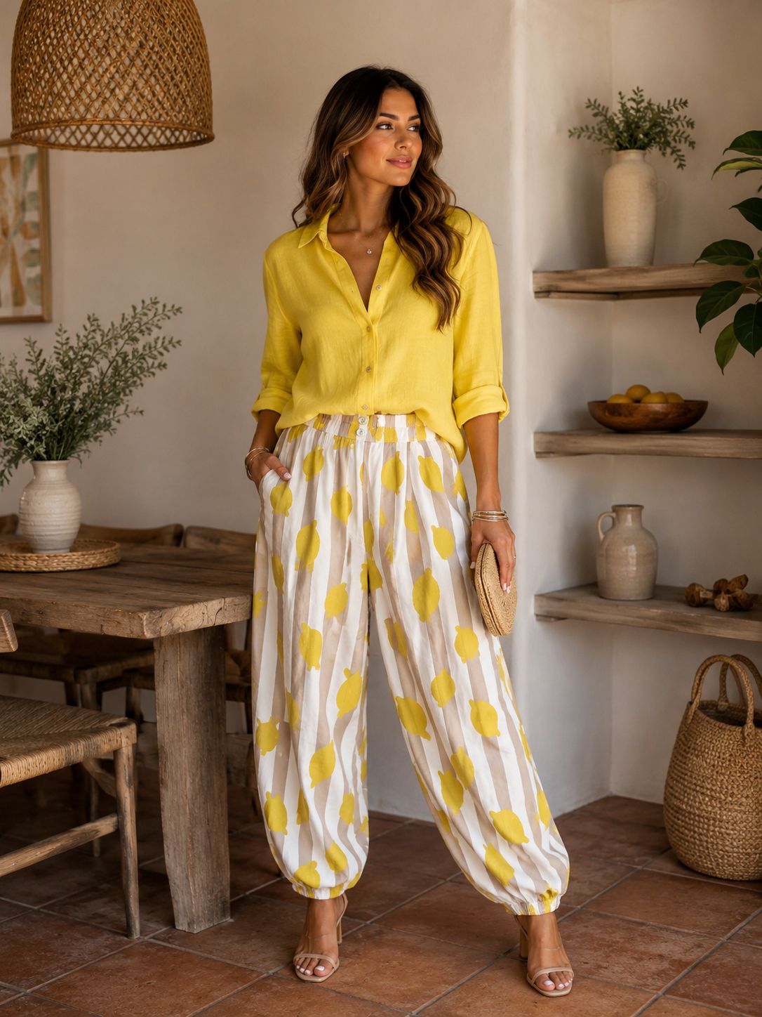 Lemon Pants- Marca Italiana 🇮🇹