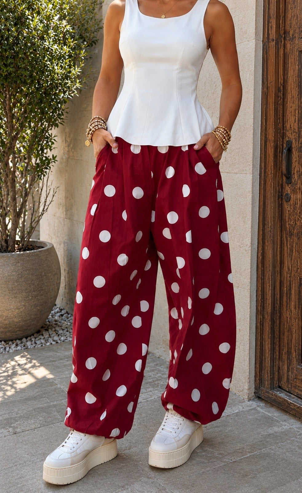 Bellagio Dot Pant - Marca Italiana 🇮🇹