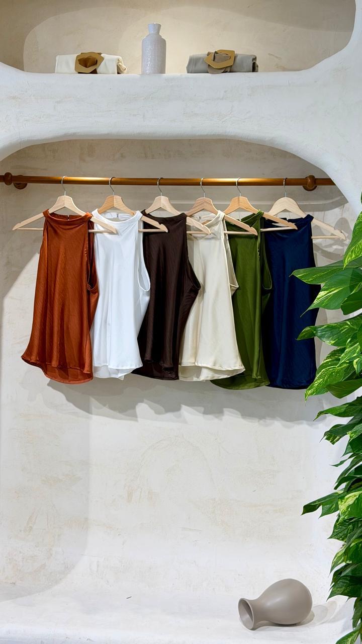 Marbella Satin Top