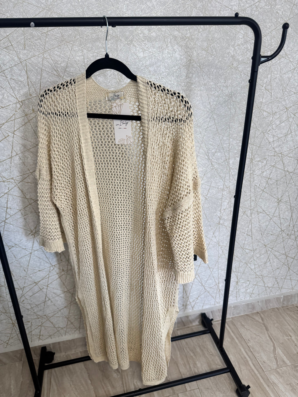 Milano Mesh Cardigan – Made in Italy 🇮🇹