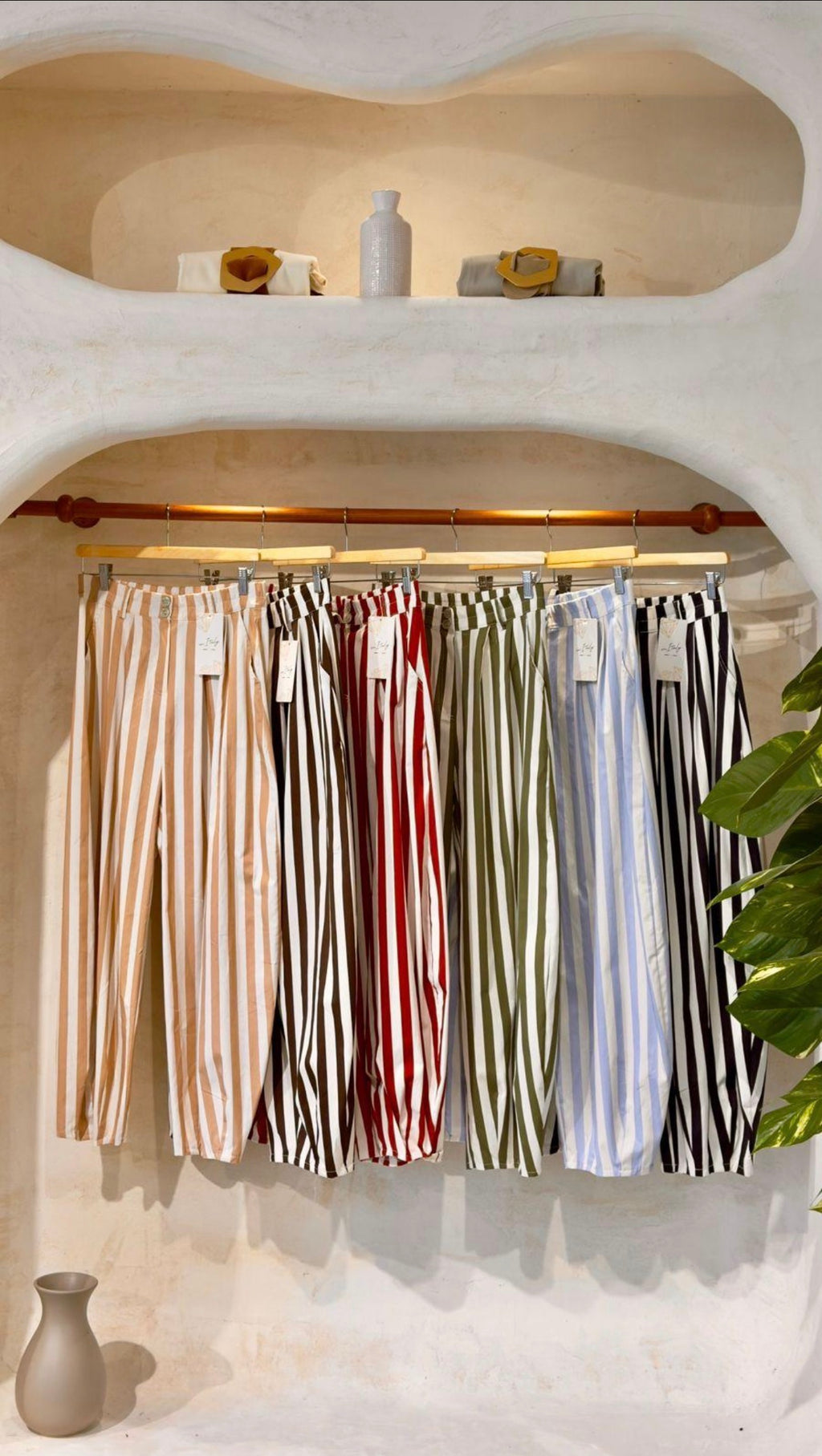 Tuscany Stripes Pants - Marca Italiana 🇮🇹