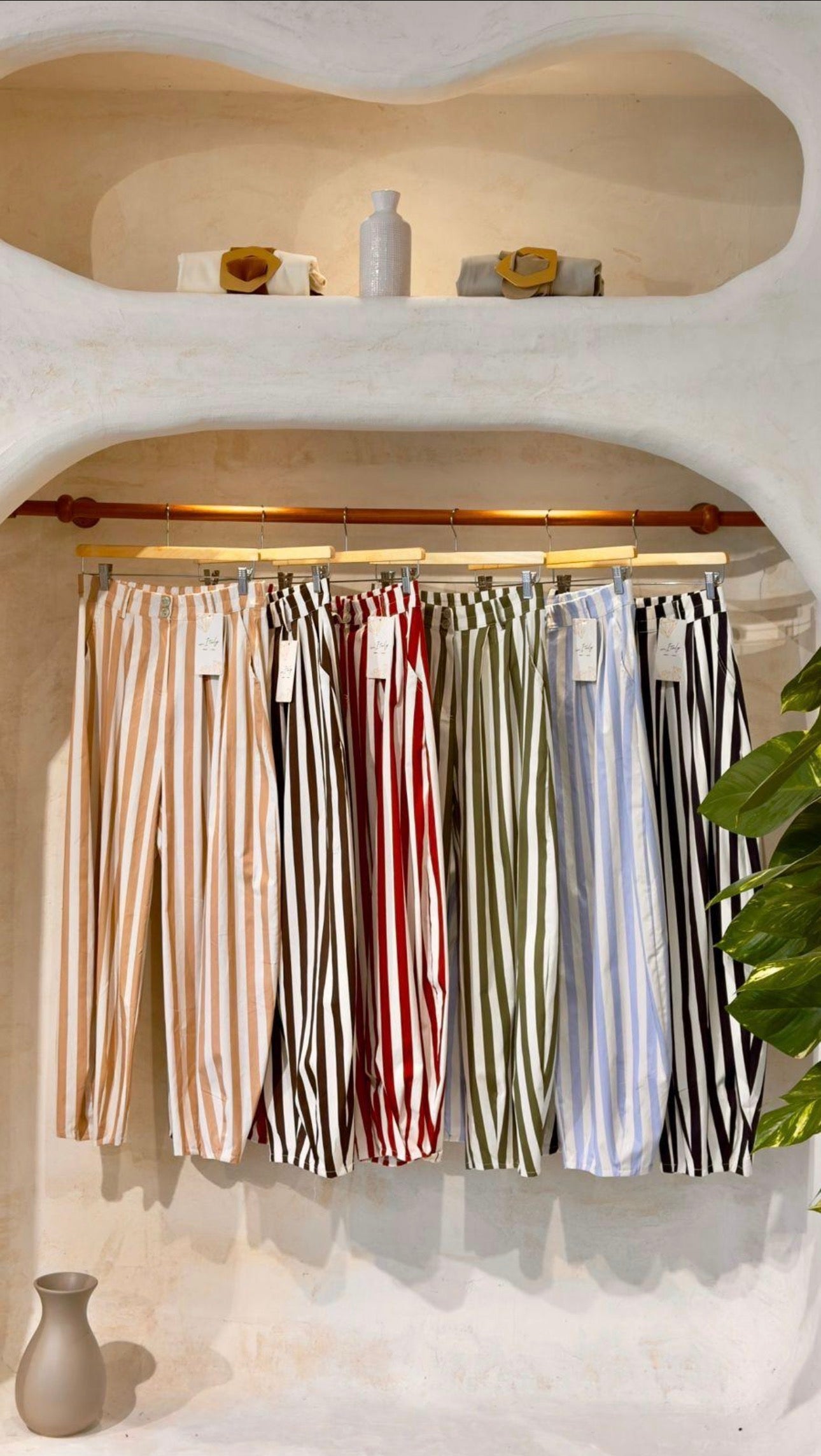 Tuscany Stripes Pants - Marca Italiana 🇮🇹