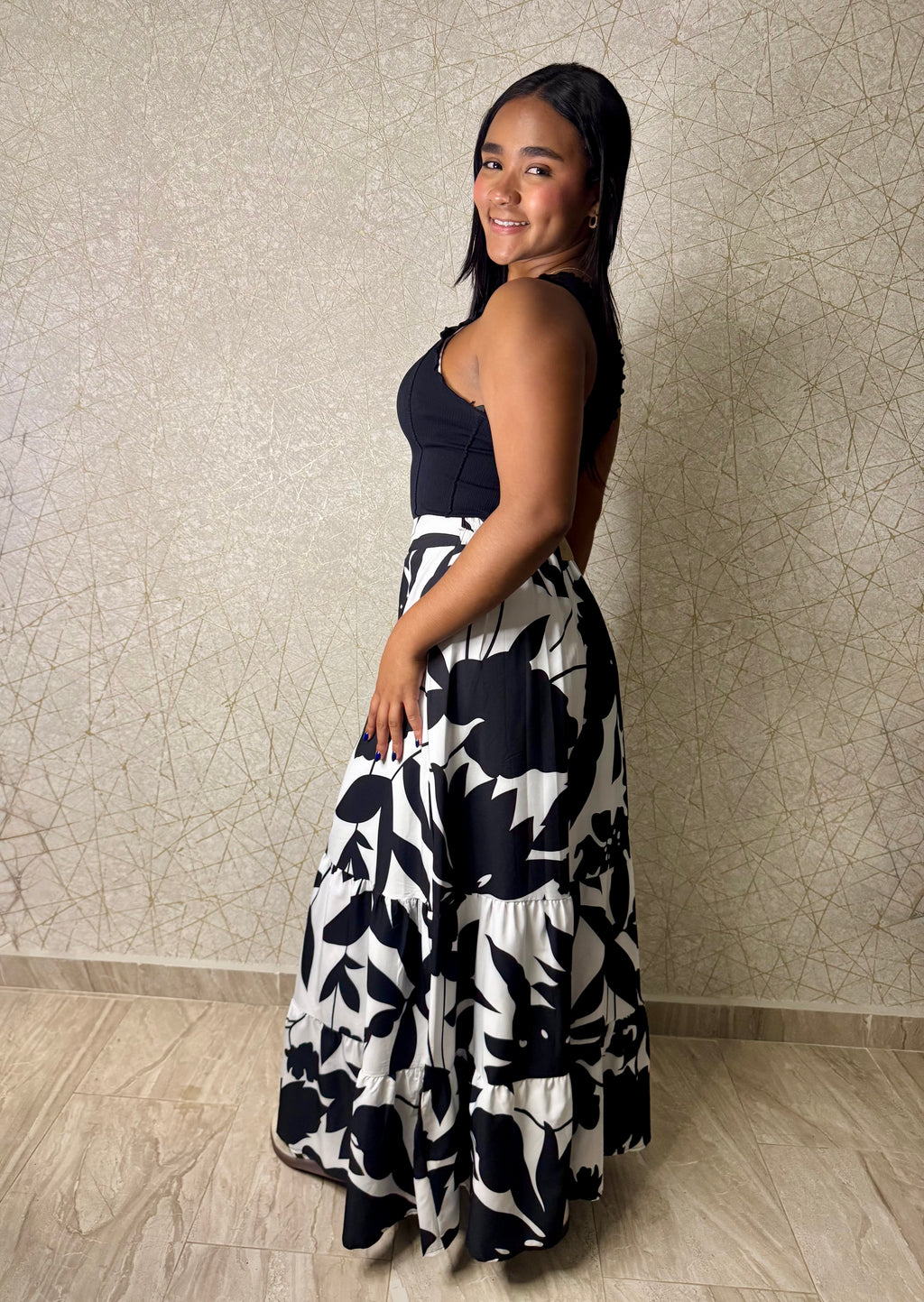 Sunset Bloom Skirt