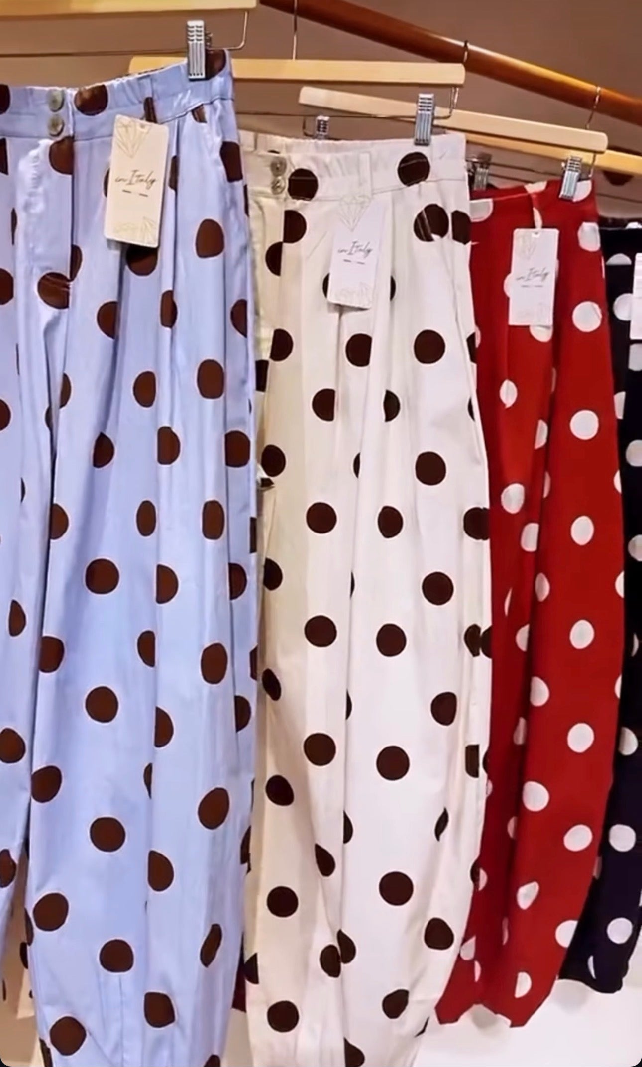 Bellagio Dot Pant - Marca Italiana 🇮🇹