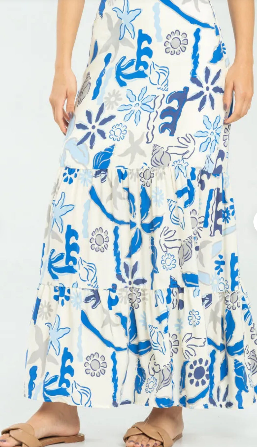 Ocean Muse Maxi Skirt