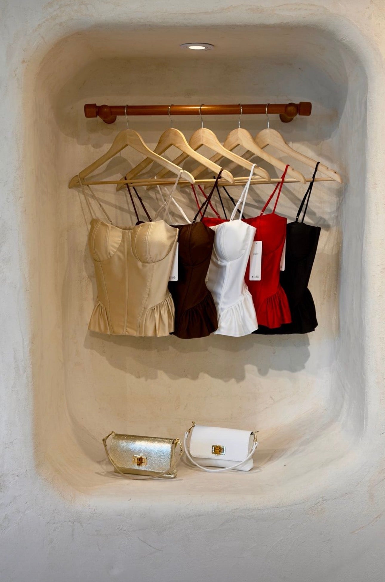 Satin Peplum Top - Made in Italy 🇮🇹