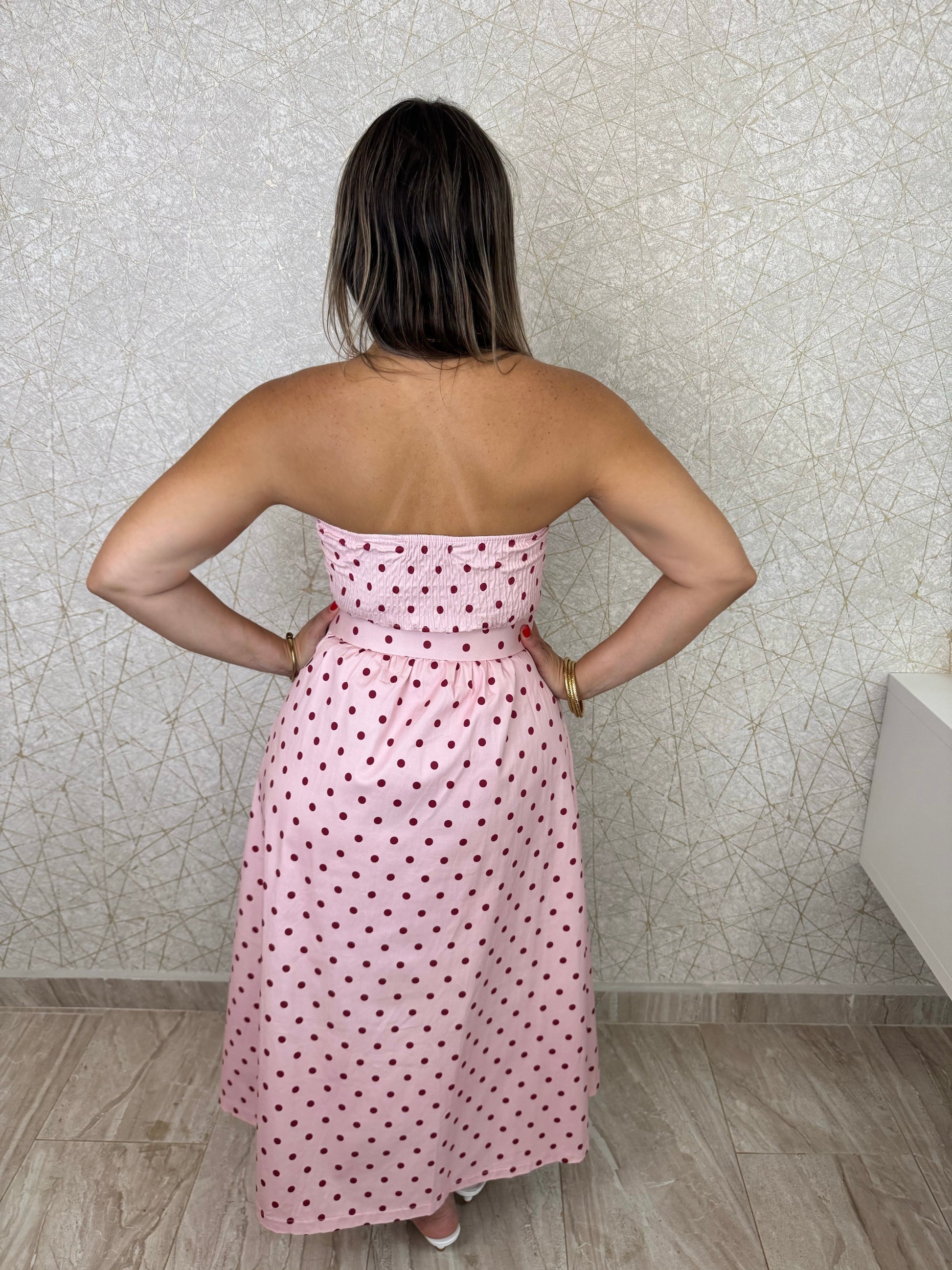 Polka Belle Midi Dress – Made in Italy 🇮🇹