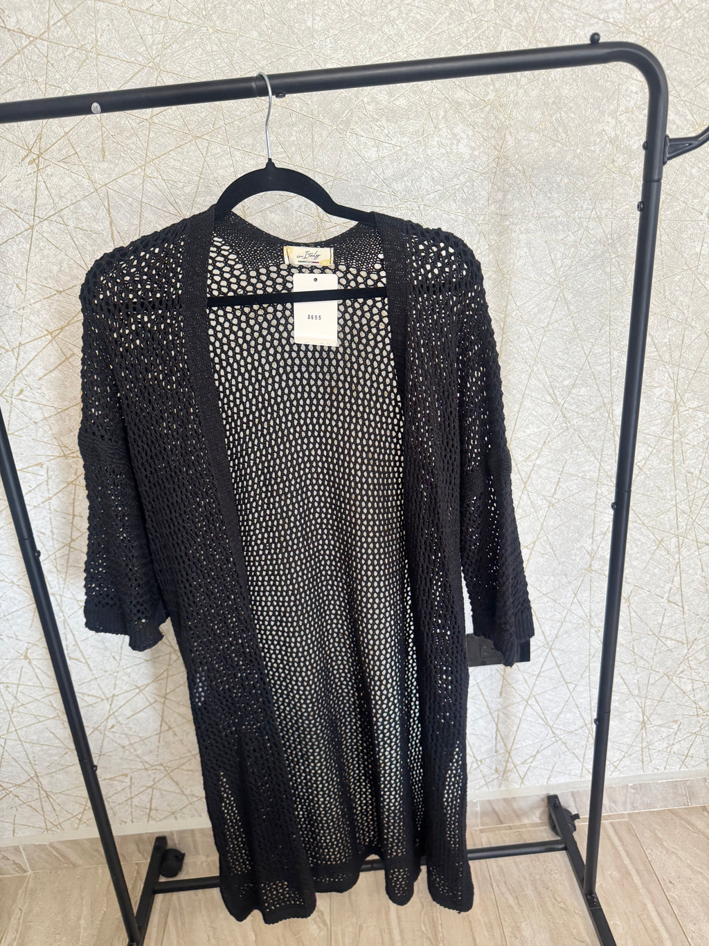 Milano Mesh Cardigan – Made in Italy 🇮🇹