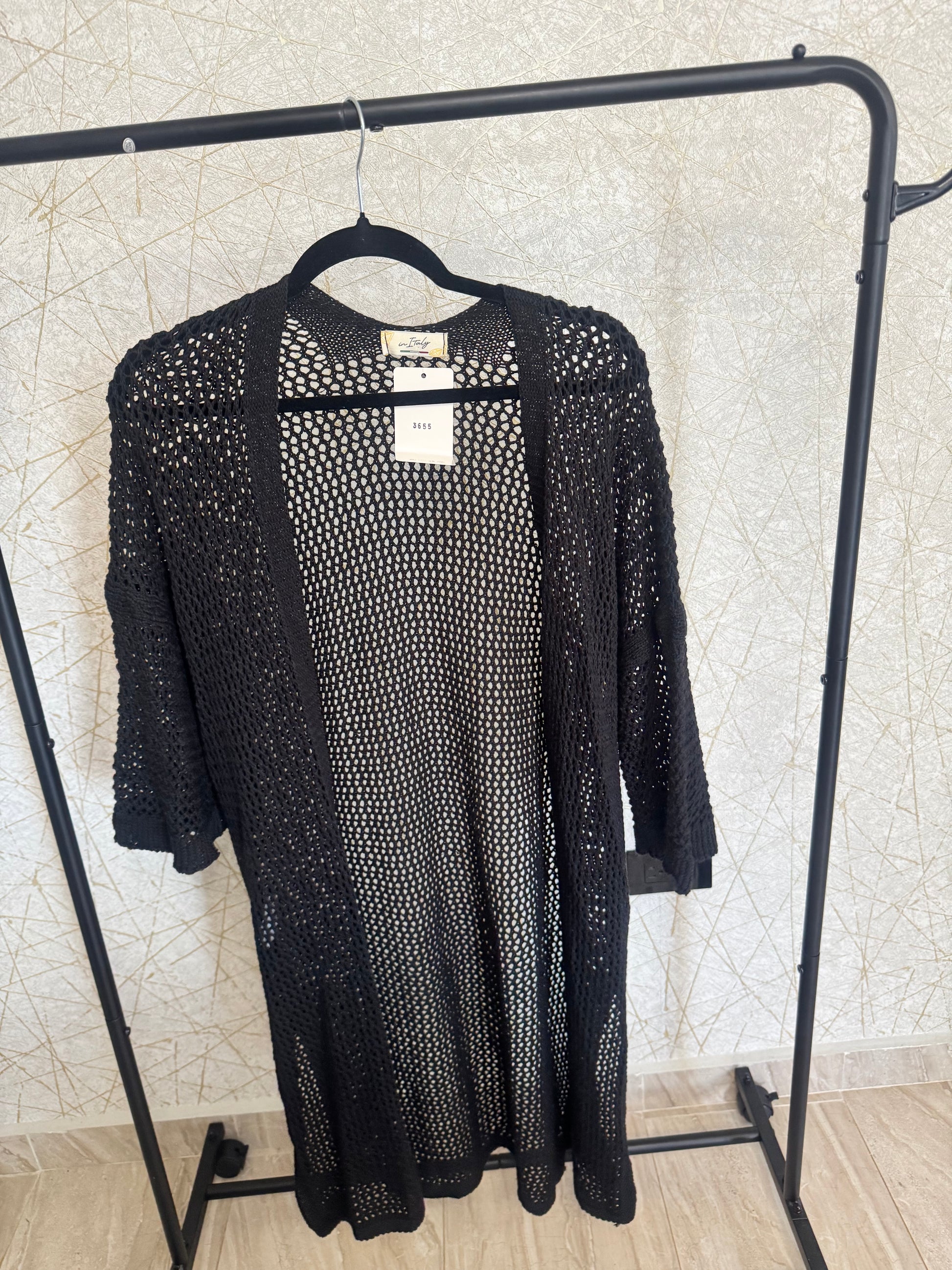 Milano Mesh Cardigan – Made in Italy 🇮🇹