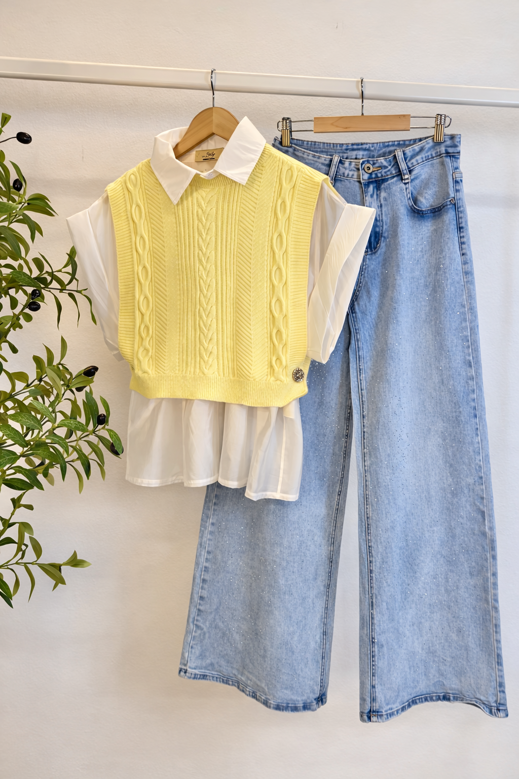 Capri Cable Knit Vest – Marca Italiana 🇮🇹