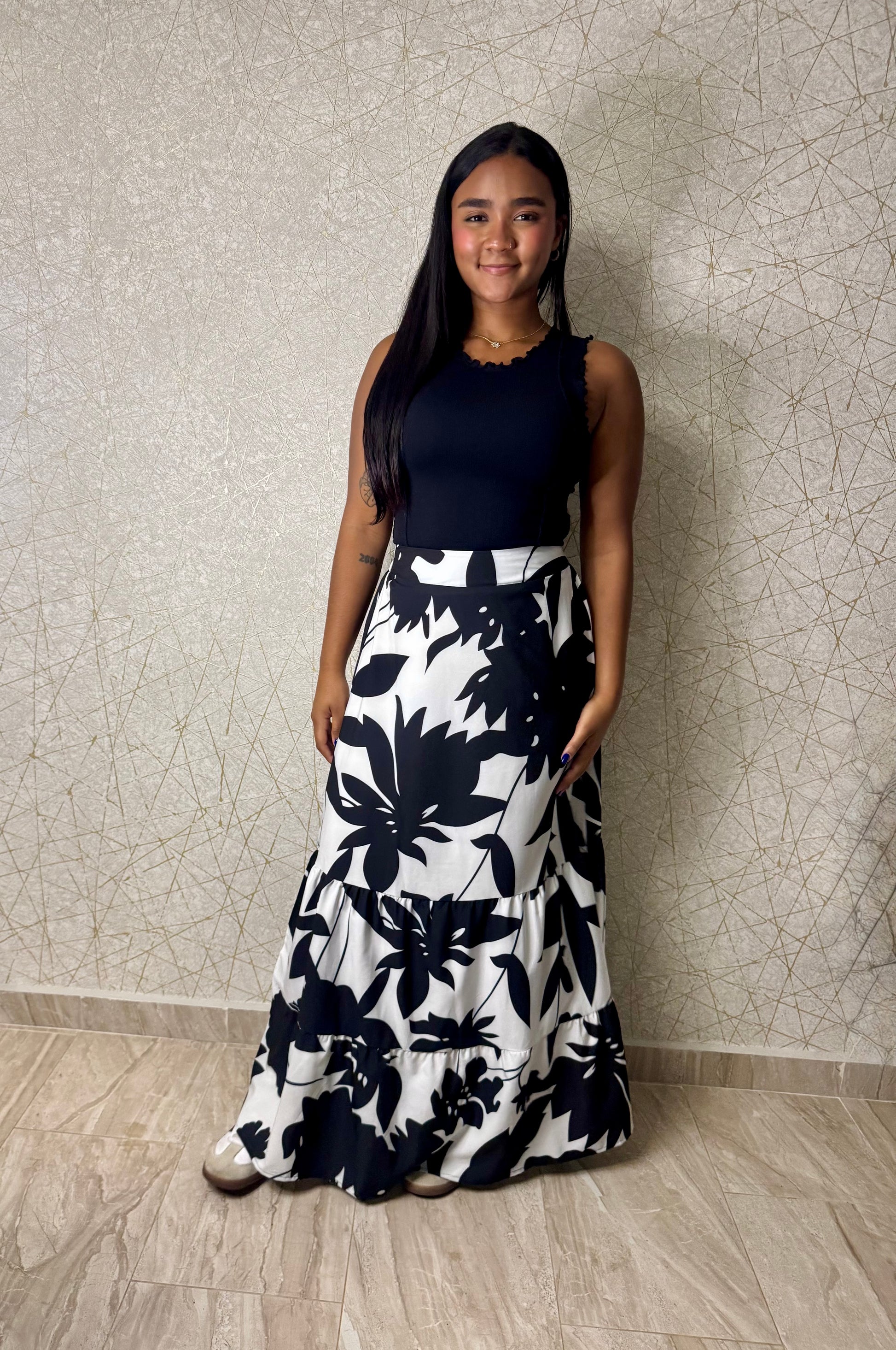 Sunset Bloom Skirt