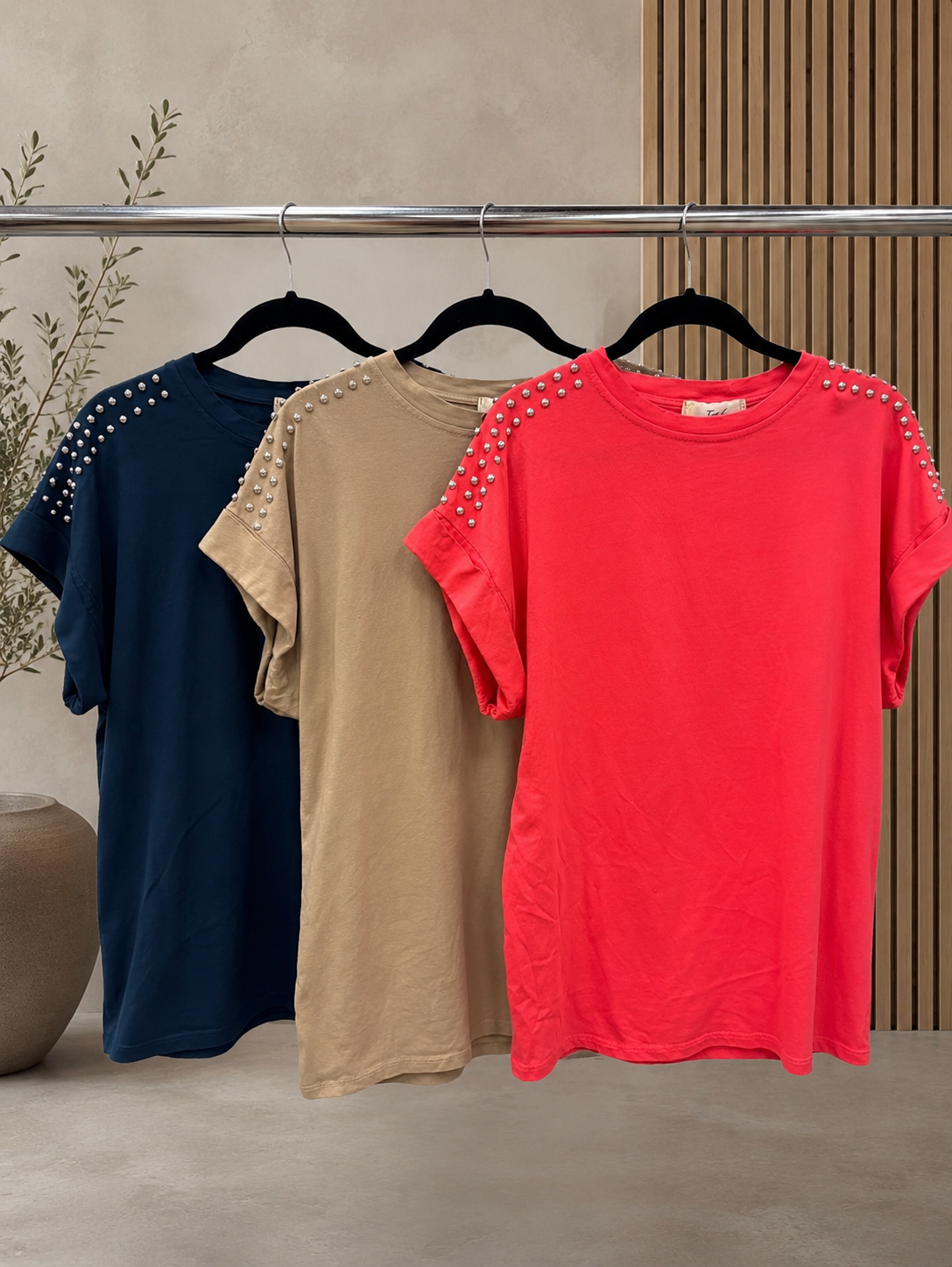 Milano Stud Tee 🇮🇹