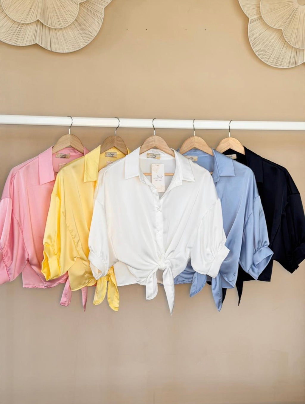Lumière Satin Shirt - Made in Italy 🇮🇹