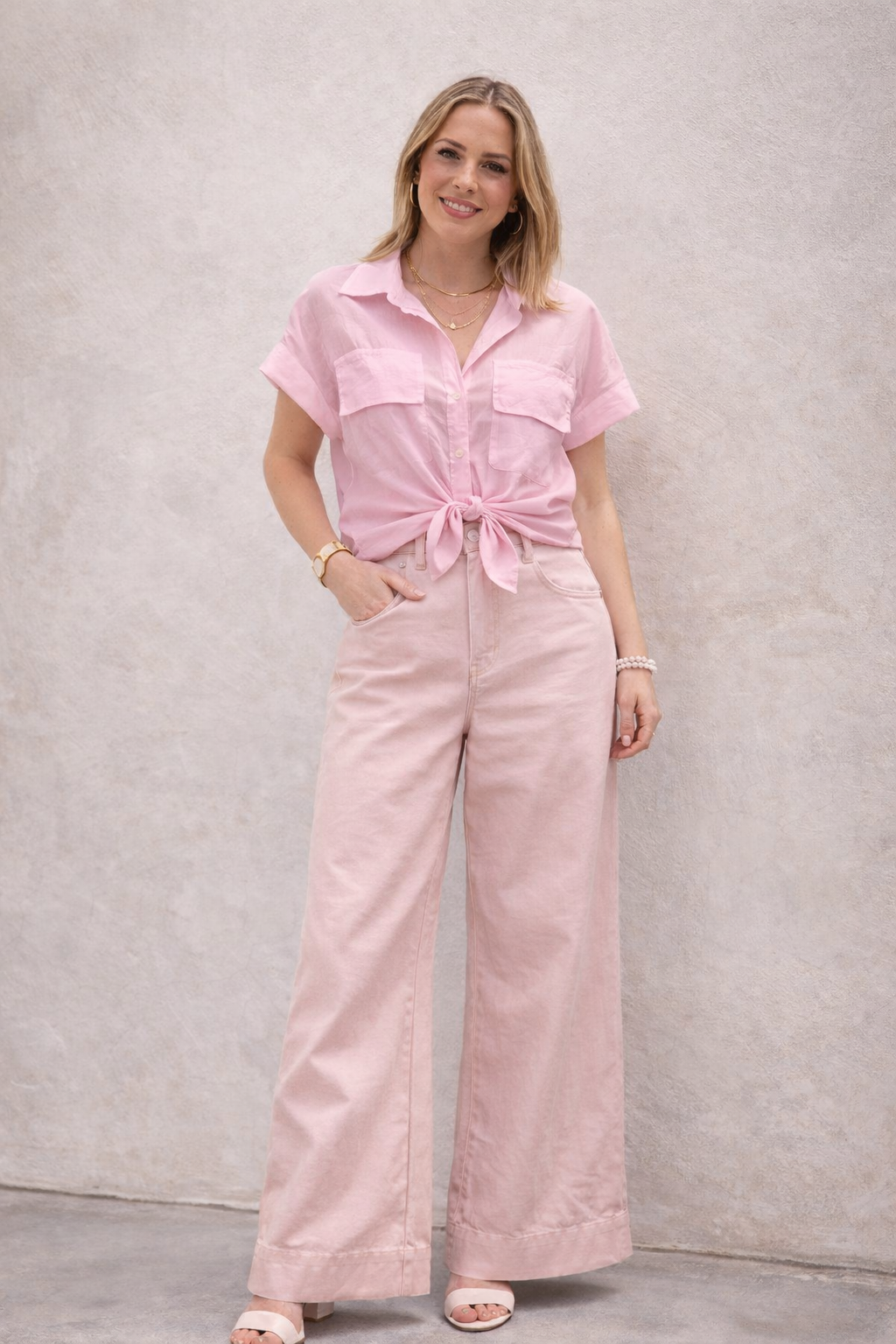 ✨ Gabardine Slouchy Barrel Pants ✨