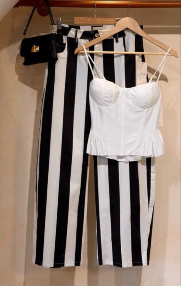 Milano Striped Pants – Made in Italy 🇮🇹 One size