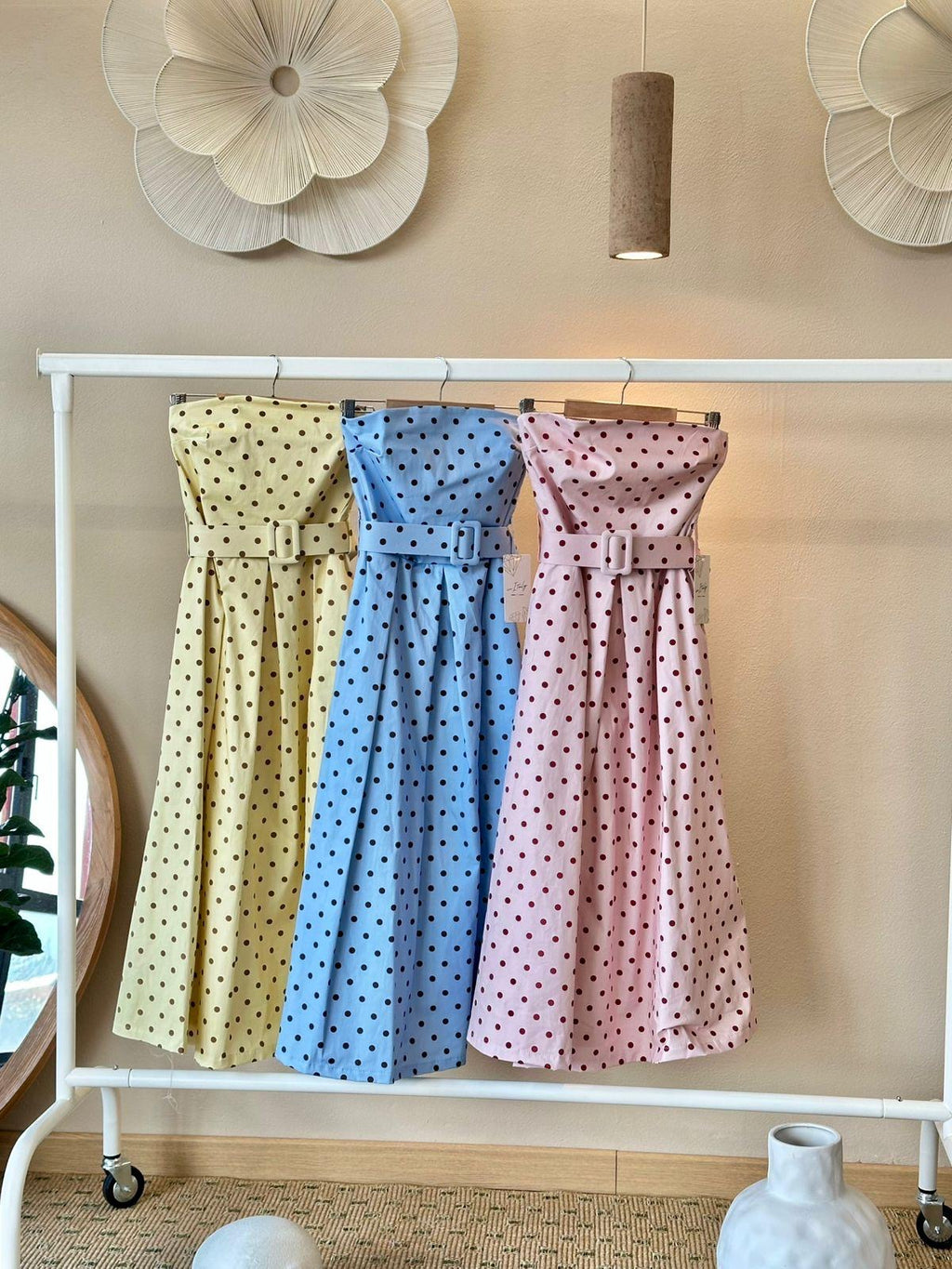 Polka Belle Midi Dress – Made in Italy 🇮🇹