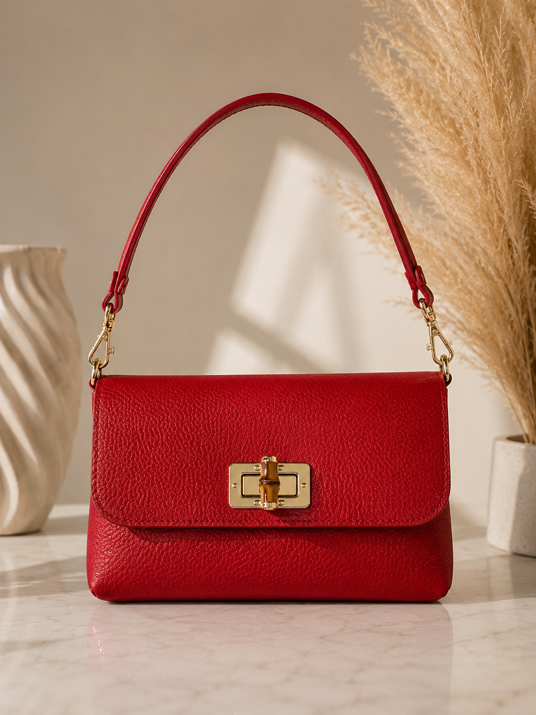La Piccola Leather Bag - Marca Italiana