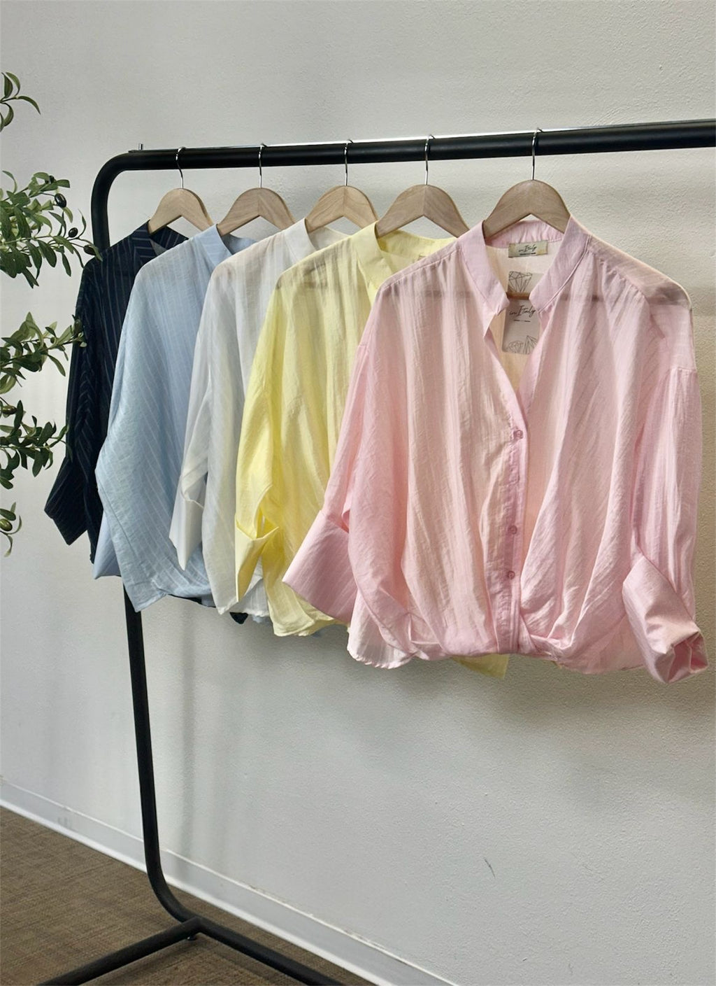 Camisa Luna Twist – Marca italiana 🇮🇹