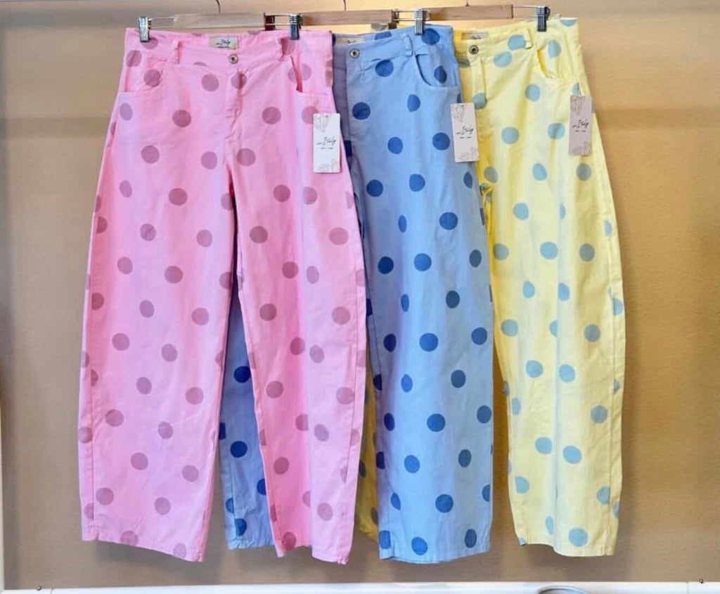 Stamp Barrel Pants