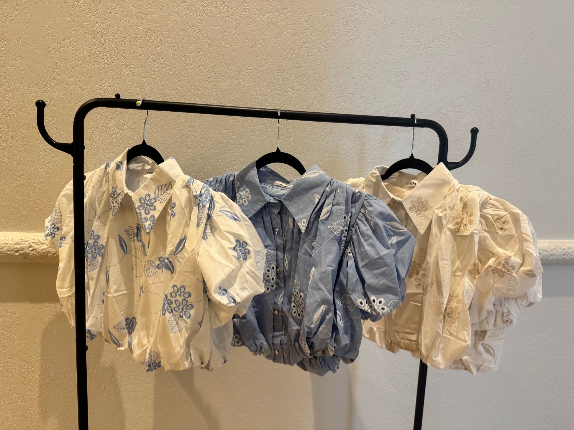 The Puff Crop Blouse