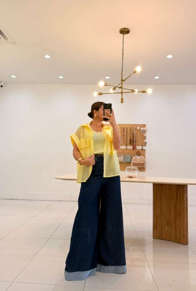 Blue Denim Palazzo Luxe - 🇮🇹