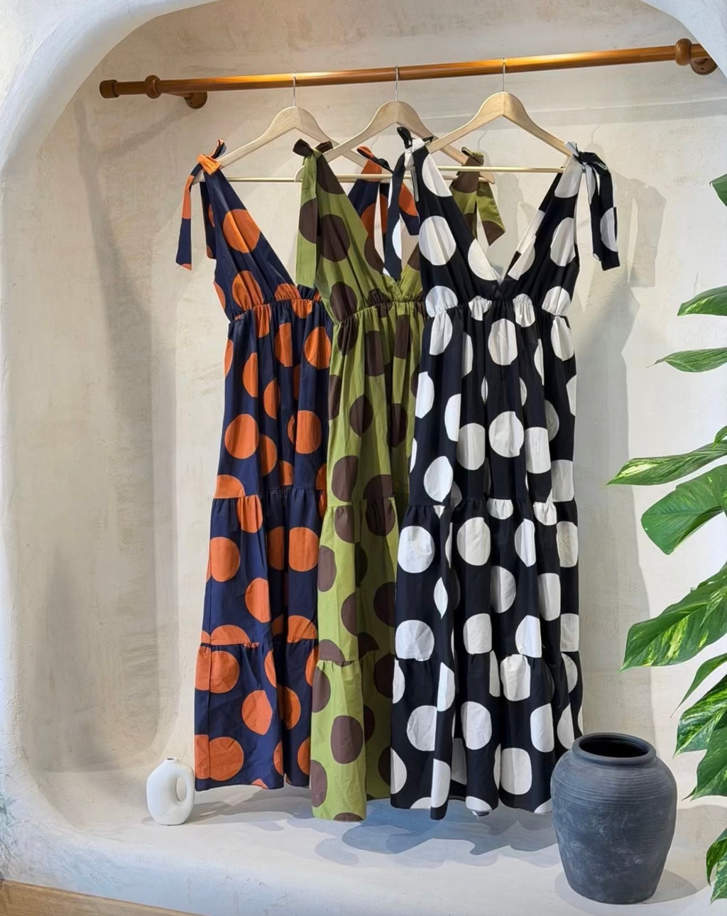 Polka Belle Maxi Dress – Made in Italy 🇮🇹