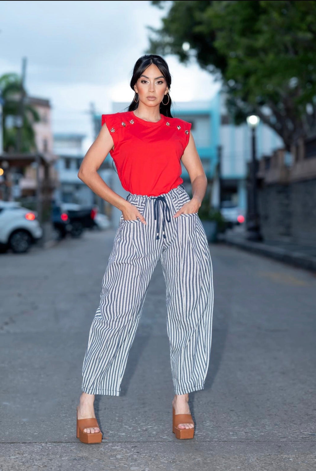 Everyday Stripe Pants