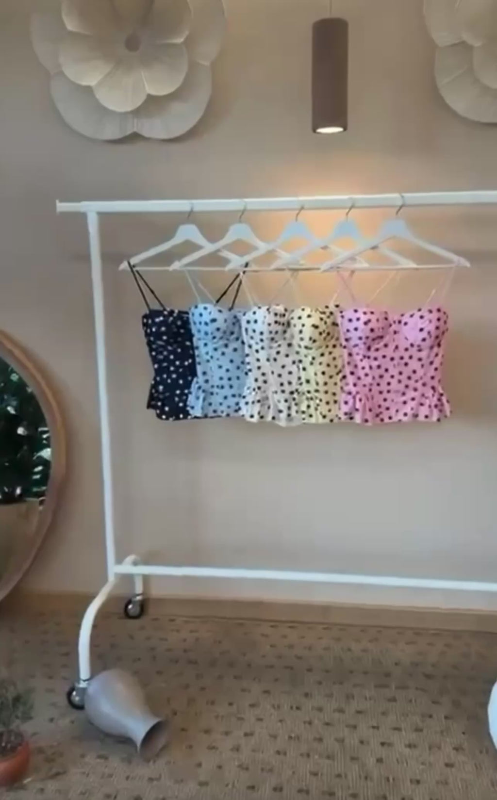 Polka Dots Peplum